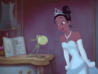 Nova imagem de "A Princesa e o Sapo"