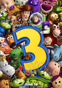 "Toy Story 3" é a estreia animada da semana