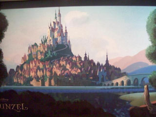 Castelo de "Rapunzel" da Disney