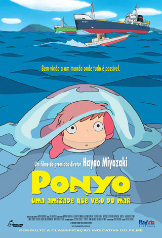 "Ponyo: Uma Amizade que Veio do Mar" é a estreia da semana