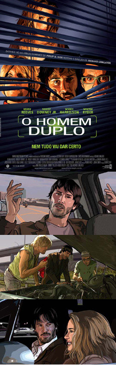 "O Homem Duplo" estréia nos cinemas brasileiros
