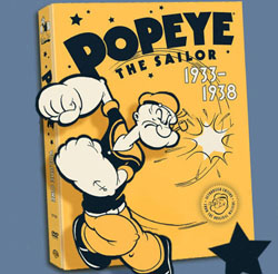 Popeye chega ao DVD nos EUA