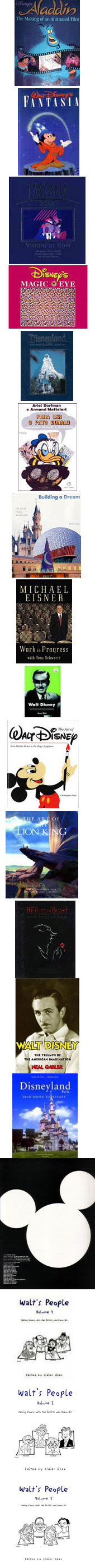  Livros Disney (e animação) - autores C a G 