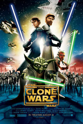 "Star Wars: The Clone Wars" estréia hoje nos cinemas