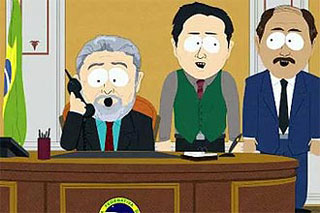 Presidente Lula aparece em "South Park"