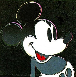 "Mickey Mouse" de Andy Warhol é roubado
