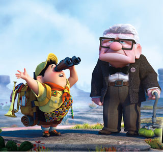 Pixar exibe "Up" para realizar último desejo de menina com câncer